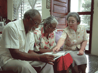 Brother & Sister Wesley Johnson of Jamaica, teachers at the Carribean Wesleyan College.  